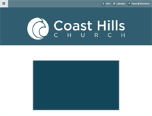 Tablet Screenshot of coasthillschurch.org